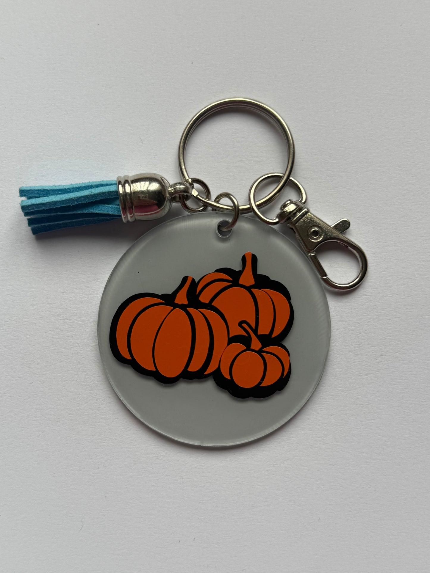 Pumpkin  Autumn themed key chain