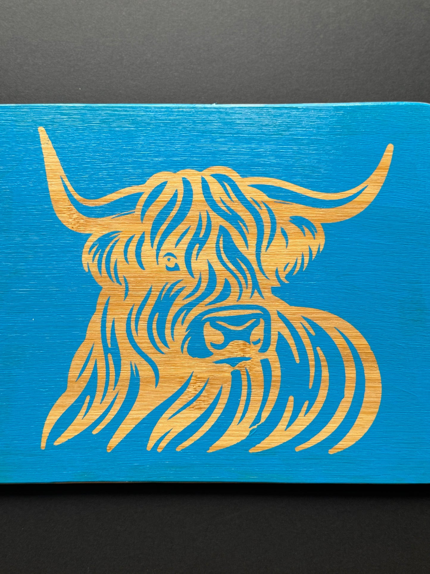 Highland Cow Chopping Board