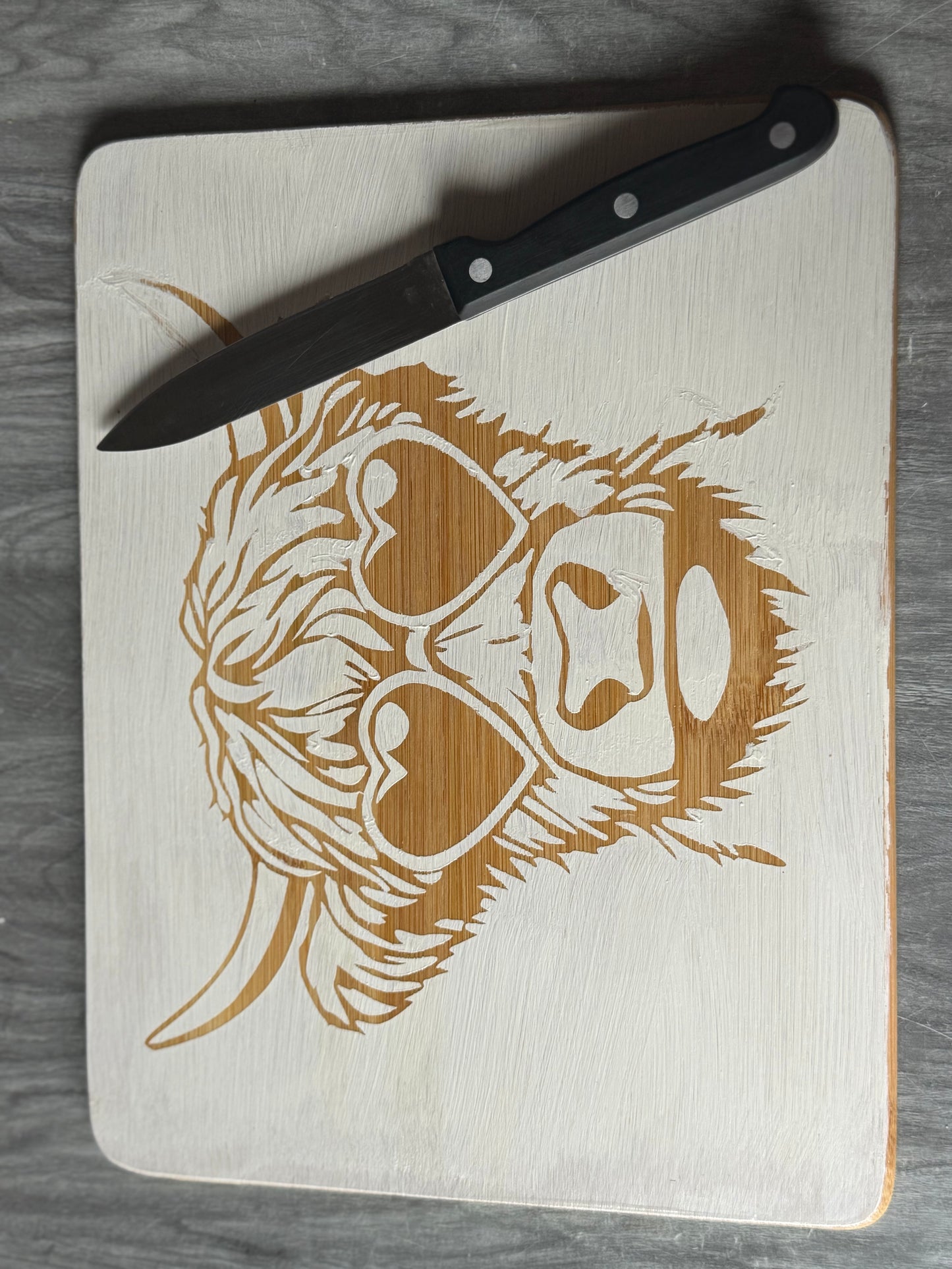 Highland Cow Chopping Board