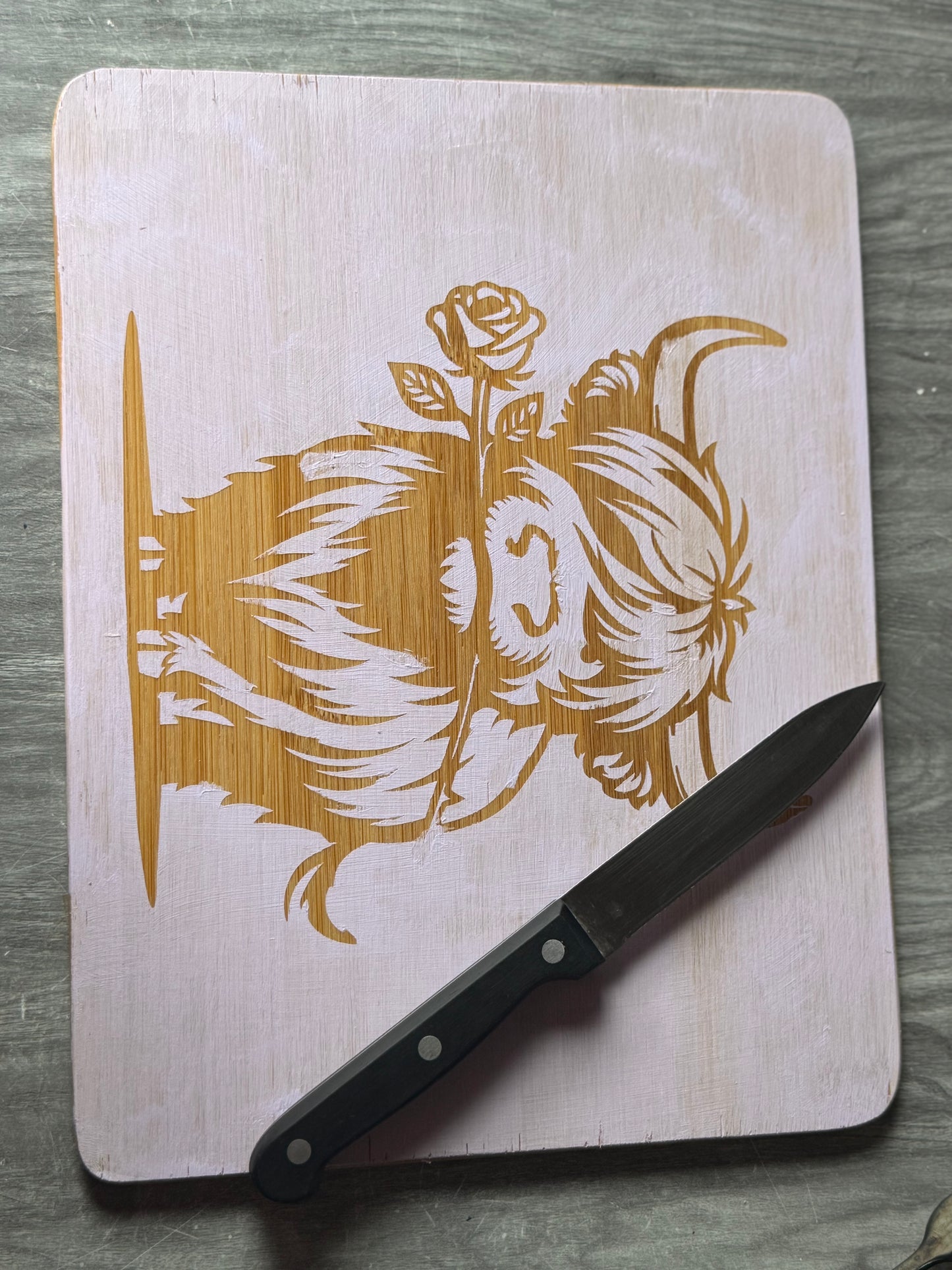 Highland Cow Chopping Board