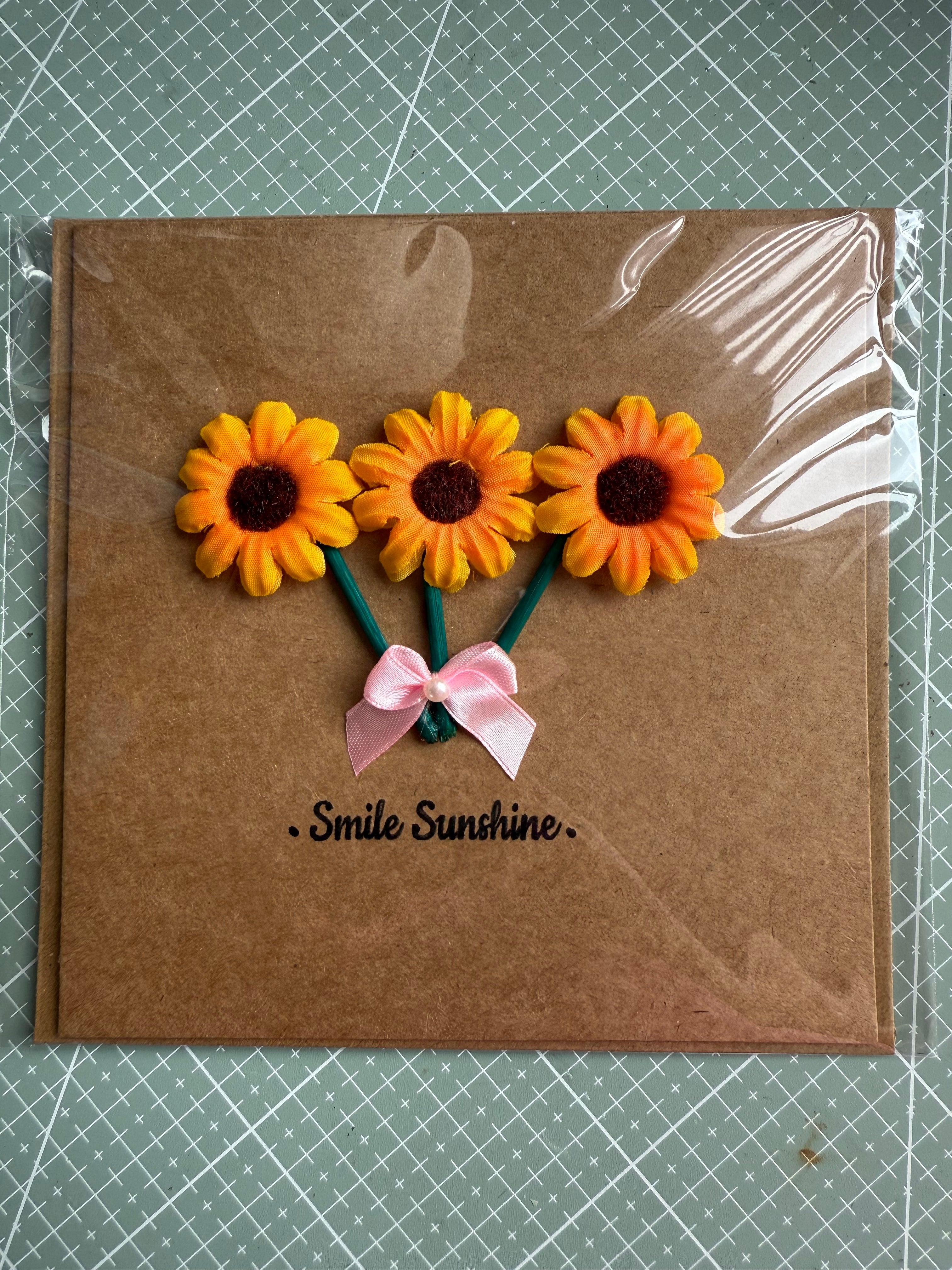 Sunflower Card