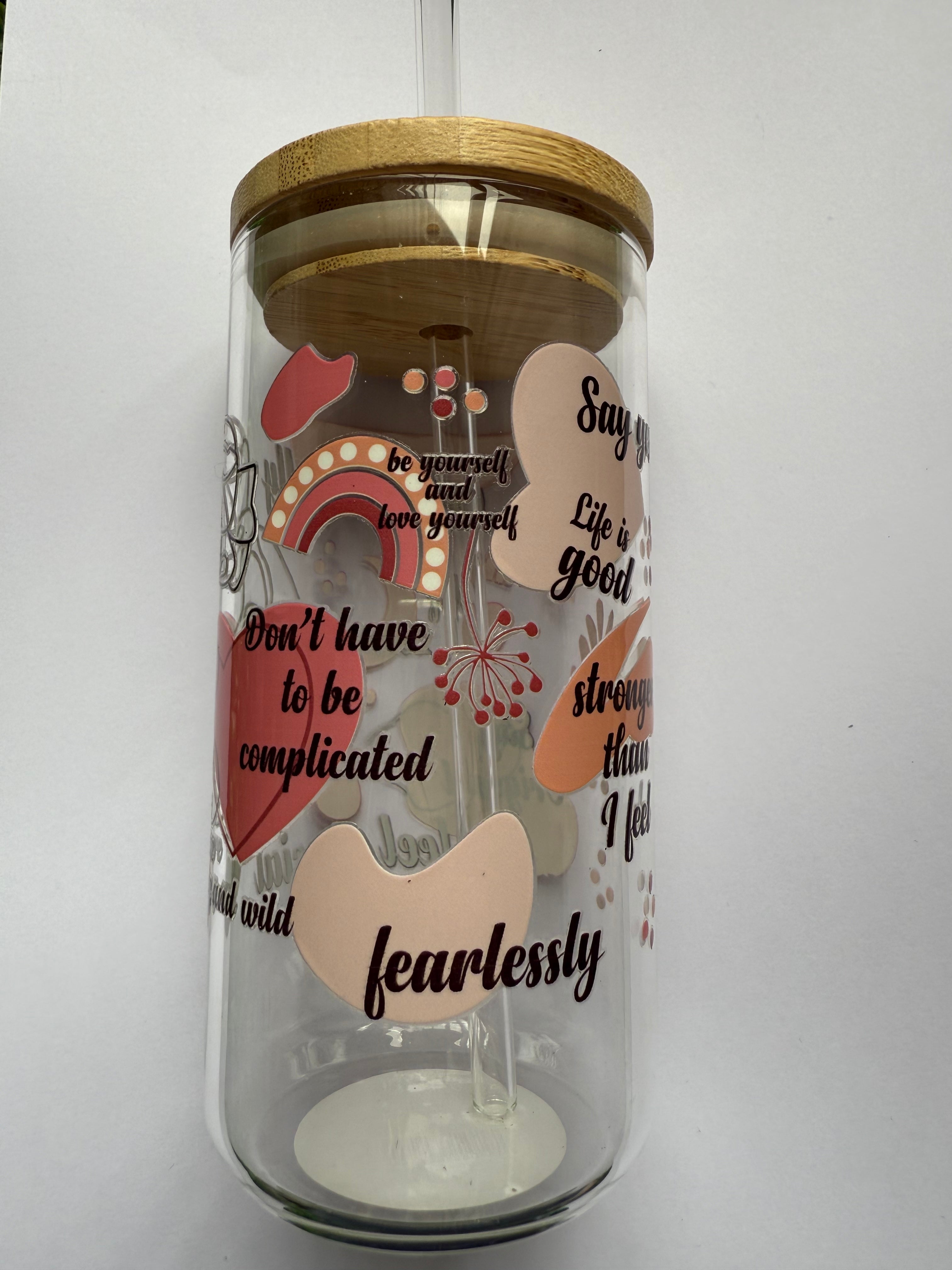 positivity mason jar