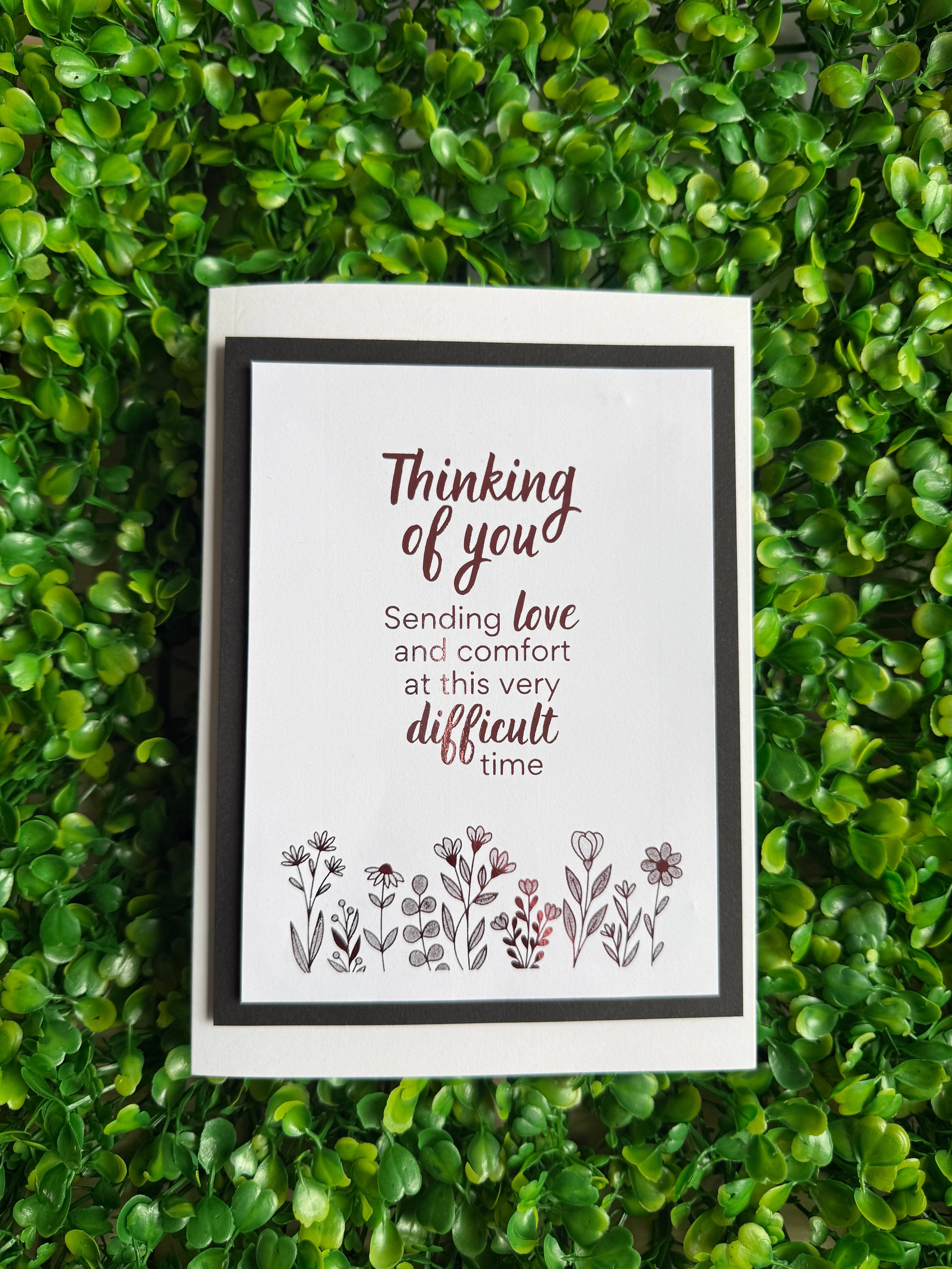 Thinking of you card